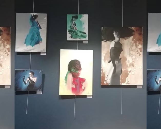 Œuvres de Delphine — exposition peinture